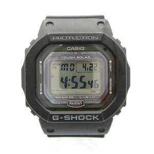 T9862☆CASIO G-SHOCK タフソーラー マルチバンド6 メタルケース GW-5000U【3495】GW-5000U-1JF カシオ Gショック 中古品【時計】