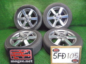 5FD105 BC6)) 送料無料 2023年製 155/65R14 ヨコハマタイヤ BluEarth AE01 夏タイヤ+ホンダ純正 14インチホイール4本セット JG1 N-ONE