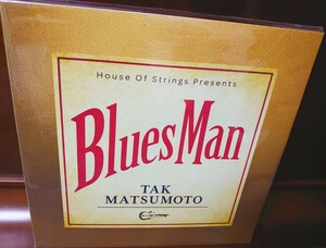 稀少! Tak Matsumoto　松本孝弘　Bluesman　LP　インサート付き!稲葉浩志　B