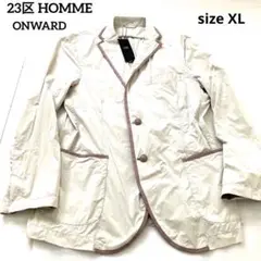 新品未使用✨23区HOMME オム軽量 ナイロン トラベル ジャケット (XL)