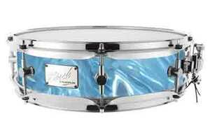 Birch Snare Drum 4x14 Aqua Satin