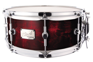Birch Snare Drum 6.5x14 Rotten Red Mat LQ
