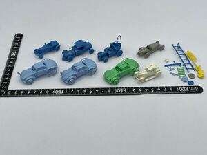 ケロッグ　クラシックカー　ミニカー　車　レース　おまけ　当時物 現状品 希少品 レトロ ジャンク まとめ　整理品