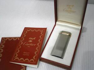 724　Cartier カルティエ マストドゥカルティエ ガスライター