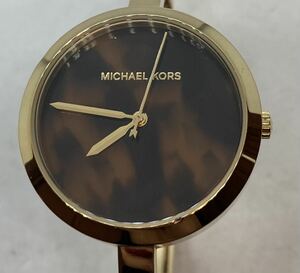 283-0395 MICHAEL KORS 腕時計 金属ベルト ゴールド 電池切れ 動作未確認