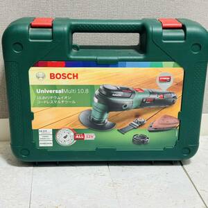 【新品】ボッシュ(BOSCH) 10.8V コードレスマルチツール(カットソー) (2.0Ahバッテリー1個・充電器・キャリングケース付) MLT1108