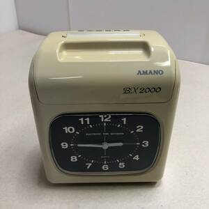 【AMANO アマノ タイムレコーダー BX2000 通電確認のみ ②】