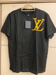 新品未使用・LOUIS VUITTON・ルイヴィトン Tシャツ/ ヴァージル・アブロー / ブリックプリント・RM191 LVO HGY97W / Lサイズ