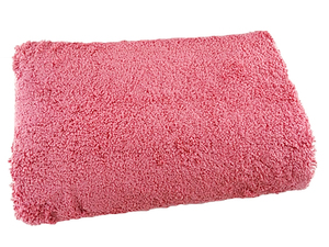 ラグ シャギー ボリューム 防ダニ 抗菌防臭加工 洗える ホットカーペットカバーOK 2畳 約185x185cm ピンク