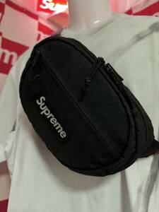 ☆超激レア☆SUPREME シュプリーム Waist Bag シュプリーム ウエストバッグ 黒 ブラック 