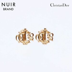 【先着50名限定クーポンを配布中!!】 クリスチャンディオール Christian Dior イヤリング ゴールド