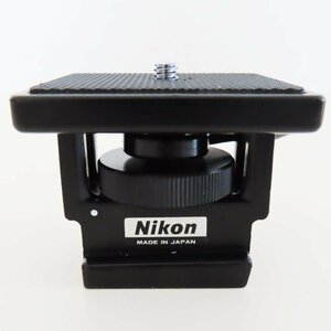 S05 美品 Nikon ニコン 三脚カメラアダプター FTU-01 フィールドスコープ用 雲台