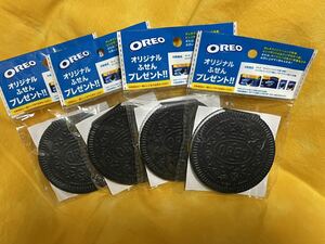 ◆即決◆非売品◆モンデリーズ・ジャパン【OREO オリジナル ふせん 4個】新品・未開封品◆オレオ◆付箋 メモ メモ帳