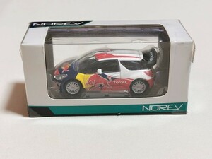 【新品】NOREV ★1/64 CITROEN DS3 WRC【Red Bull/レッドブル】★ノレブ ミニカー ダイキャスト