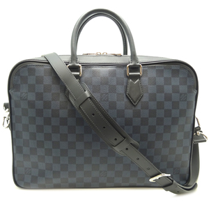 ［飯能本店］LOUIS VUITTON LV ルイ・ヴィトン ダンディ ブリーフケース MM N44000（廃番） ブリーフケース カーフ ネイビー DH69555