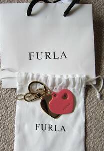 【新品】フルラ FURLA キーリング（ピンク）　袋付