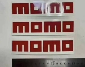 モモ　momo 切り文字ステッカー　カッティングステッカー　防水仕様　ドレスアップ　カスタム