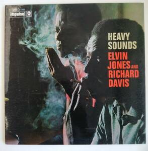 LP　ヘヴィーサウンズ　エルヴィンジョーンズ　リチャードデイヴィス　USA盤　AS-9160 heavy sounds elvin jones richard davis