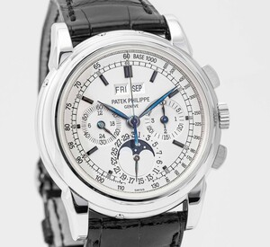 ★PATEK-PHILIPPE★パテックフィリップ クロノグラフ パーペチュアルカレンダー 5970G-001 K18WG最高級腕時計！！入手困難！！