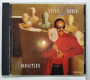 【Stevie Wonder 『Characters キャラクターズ』Motown R32M-1055　A1E・日本盤・1987年・廃盤】