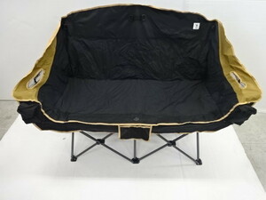 grn outdoor 60/40CLOTH TWIN SOFA CHAIR BLACK チェア 034044319