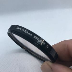 【送料無料】Canon キヤノン SKYLIGHT 1ｘ　58mm レンズフィルター