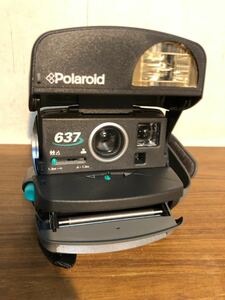 ジャンク ポラロイドカメラ ポラロイド637カメラ ※動作確認できないためジャンクとして出品します。