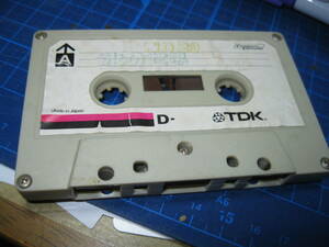 変更　今夜は裸の私をチョメチョメ　 カセットテープ　TDK　D-C60　Type1　ノーマル　60分 1本 No.6