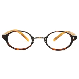 オリバーピープルズ OLIVER PEOPLES OP-612 メガネフレーム 伊達眼鏡 セルフレーム ゴールドカラー ブラウン 42□25 143 メンズ