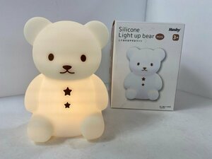 Hashy Silicone Light up bear mini こぐまのおやすみライト シリコンライト 調光 授乳 ☆ちょこオク☆80