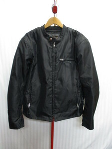 KADOYA　カドヤ　プロテクターパット入りライディングジャケット　メンズLL XL　黒　中綿ライナー付きライダースジャケット　バイク　03121