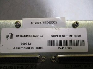 中古SUPER SET MF CIOC 0190-44183 Power Supply(R60207EDE002)