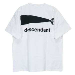 DESCENDANT ディセンダント 23SS CACHALOT BERTH SS 231ATDS-CSM18 カシャロ バース ショートスリーブ Tシャツ ホワイト カットソー Apz