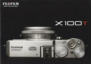 Fujifilm フジ X100T の カタログ (未使用極美品)