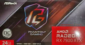 ASRock AMD Radeon RX 7900 XTX Phantom Gaming 24GB OC RX7900XTX