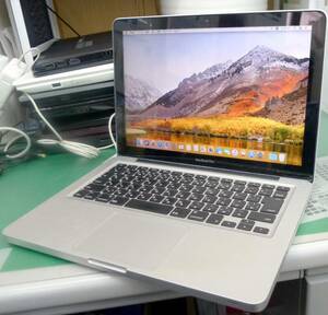 T10994n中古品 MacbookPro Mid2012 512GBSSD取付済 corei5 13.3inch 2.5GHz 中古AC付属