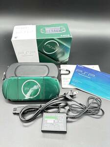 H5621 SONY PSP-3000 本体 SPIRITED GREEN グリーン