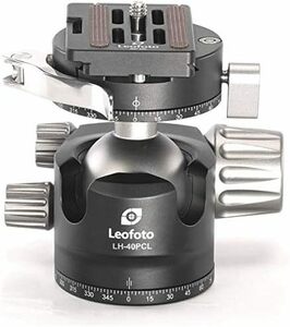 Leofoto レオフォト LH-40PCL 自由雲台（クイックリリースプレート付属）