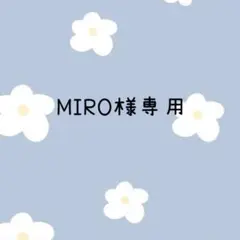 MIRO様専用