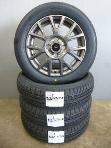 新品ブリヂストンNEWNO★155/65R14セット★軽自動車タントフレアワゴンekクロススペーシアアルトNBOXキャンバスNONEミラekワゴン★G