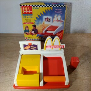 マクドナルド ハンバーガー屋さんセット パイメーカー MATTEL マテル McDonald