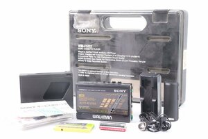 【ジャンク品】SONY ソニー WALKMAN ウォークマン カセットプレーヤー WM-F502 外箱・ケース 一式 動作・通電未確認 4527-KS