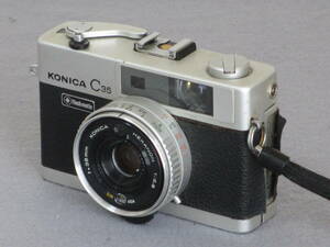 【返品不可・中古】銀塩フィルムカメラ　コニカ　KONICA C35