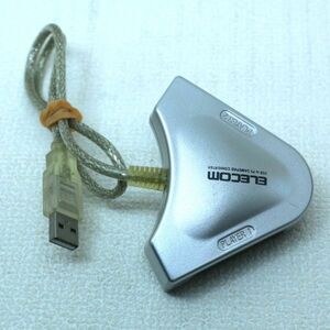 055a 送料無料 認識OK 古い為ジャンク JC-PS102USV ELECOM エレコム USB to PS/PS2 ゲームパッドコンバータ