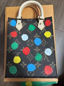 #139 LOUIS vuitton 草間彌生　ショルダーバッグ　ルイヴィトン LV×YK プティット　サックプラ M81867 モノグラム ドッド　新品