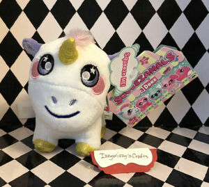 REAL Squeezamals 3Deez NANA UNICORN soft scented plush NWT New 海外 即決