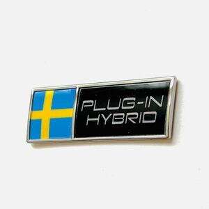 ボルボ プラグインハイブリッド plug in hybridエンブレム ステッカー スウェーデン / rデザイン ポールスター t4 v50 v40 v60 240 850