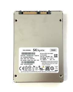 S6041531 SKhynix SATA 256GB 2.5インチ SSD 1点【中古動作品】