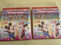 ディズニー色鉛筆24色セット