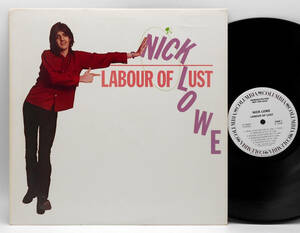 ★良盤 US ORIG 白プロモ LP★NICK LOWE/Labour Of Lust 1979年 英国PUB ROCK名作 元BRINSLEY SCHWARZ インナー付 最初期 高音質 PROMO WLP